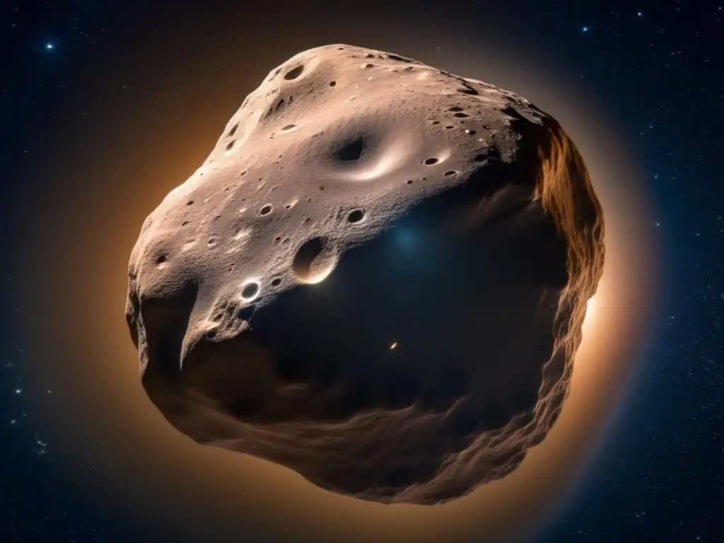 Marvel at the 2014 MU69 asteroid, captured in stunning 8k resolution by NASA's Goldstone Deep Space Communications Complex