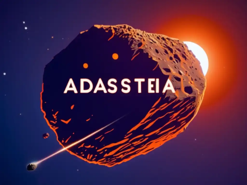 Dash: The morning sky of Africa was awash with a warm orange glow as a large orange asteroid about 1