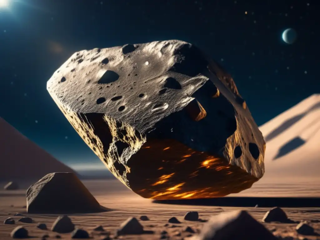 Asteroid 99942 Apophis, captured in breathtaking closeup, exudes a sense of drama as it hurtles towards Earth