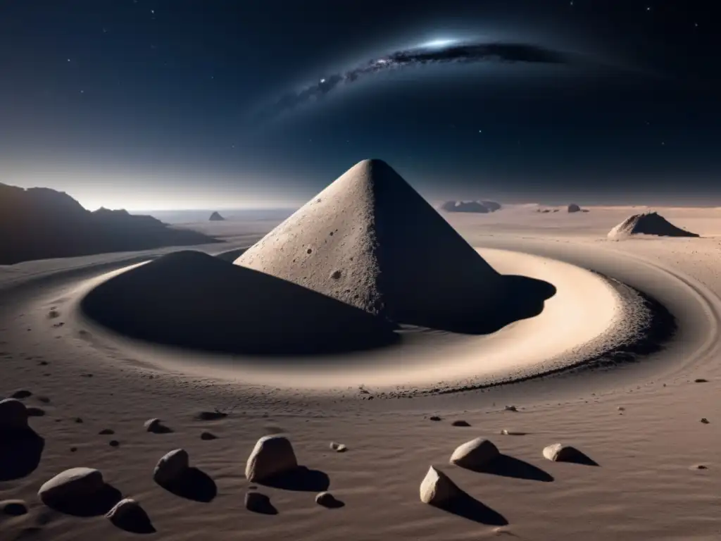 Dash: Apophis - the 5-mile long, 6-billion-pound asteroid with a dark, jagged surface and irregular shape