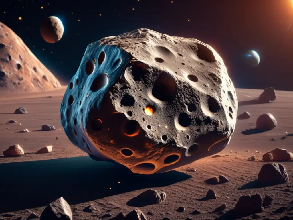 A stunning asteroid photo reveals intricate details, from jagged rocks and valleys to awe-inspiring craters, and more