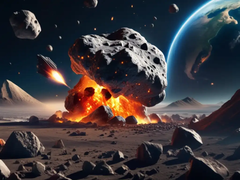 Asteroid Collision with Earth: The End of the World ura太空易毁,惊人的 asteroids 碰撞地球,万物摧坏,恐凶的结末儒秦,击败星球做的挑战者。