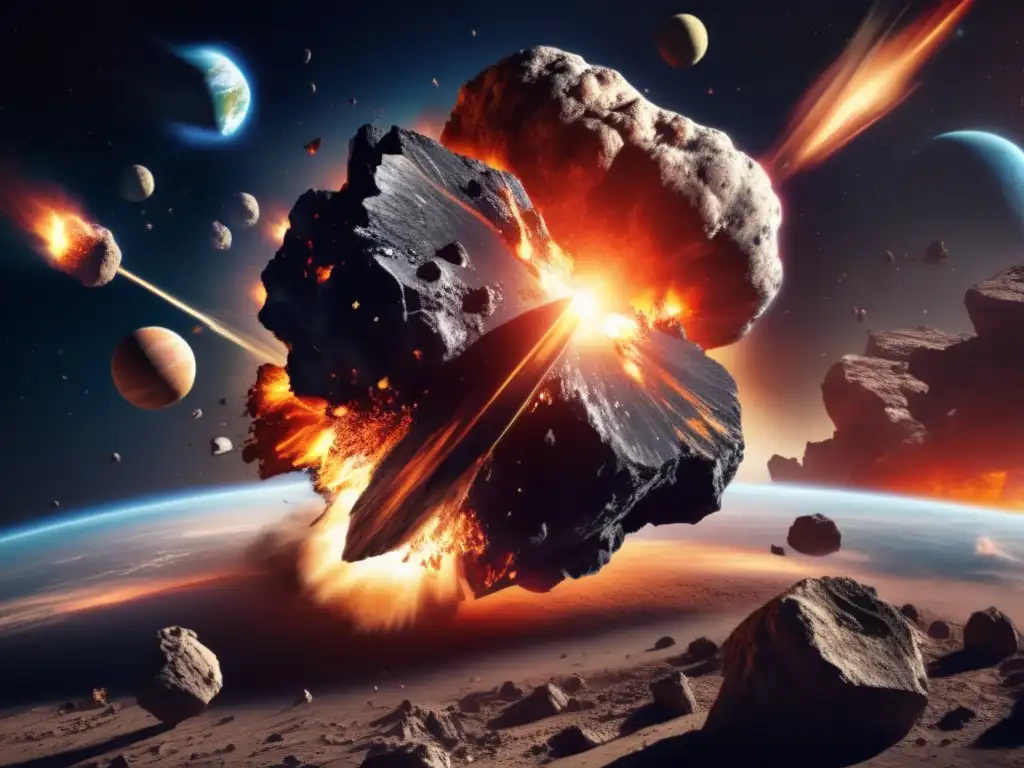 Dash - The sky melts as an asteroid careens towards Earth, shattering into atoms and blazing through the atmosphere in a catastrophic explosion