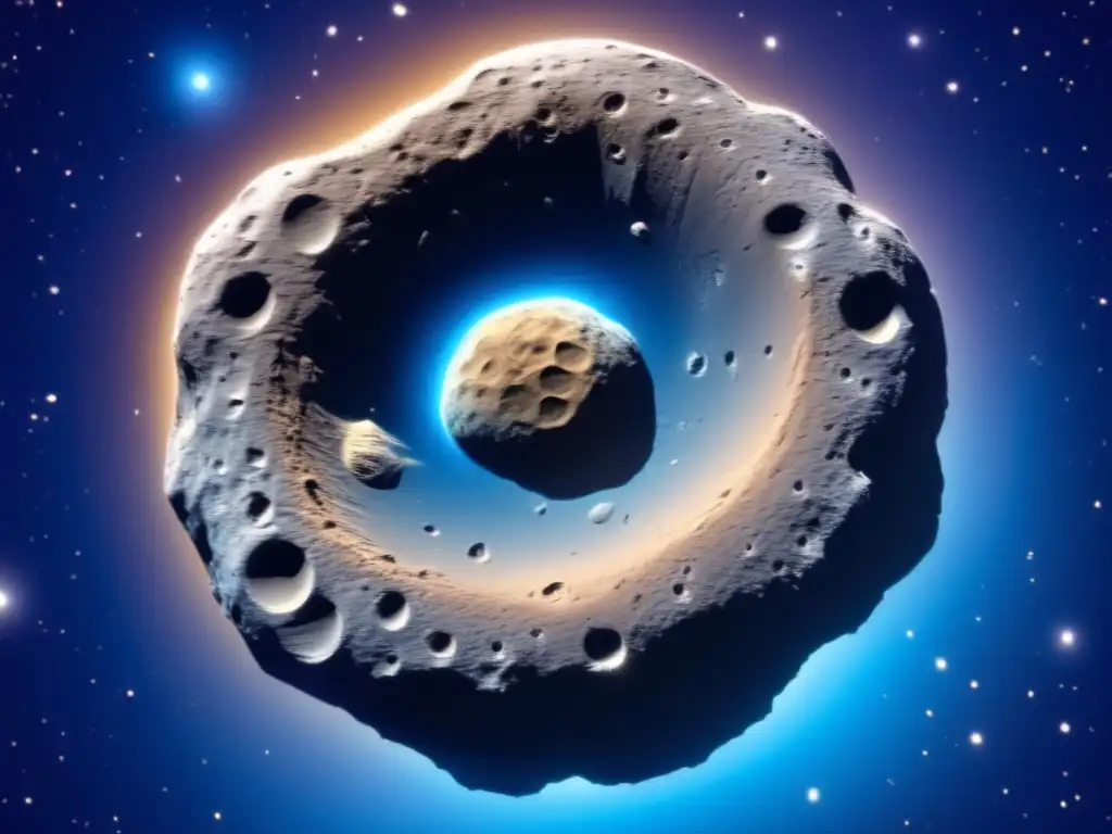 Multiple asteroids in our solar system display intricate craters and grooves on their surfaces