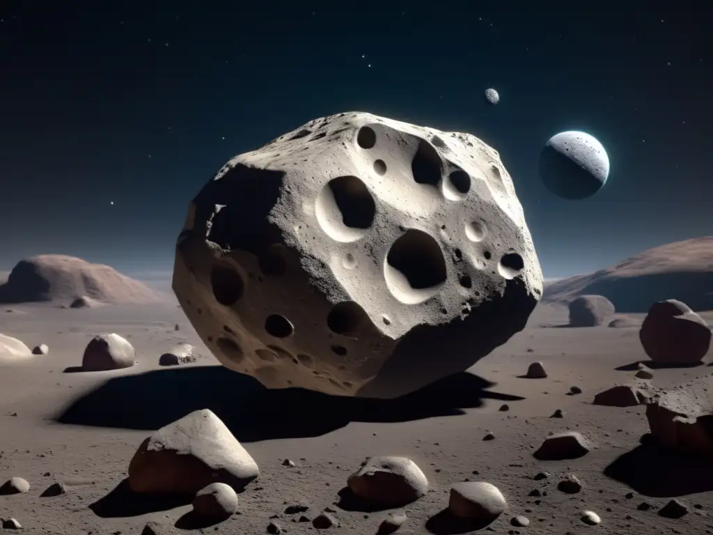 Intense asteroid Creusa captured in all its natural, rugged glory