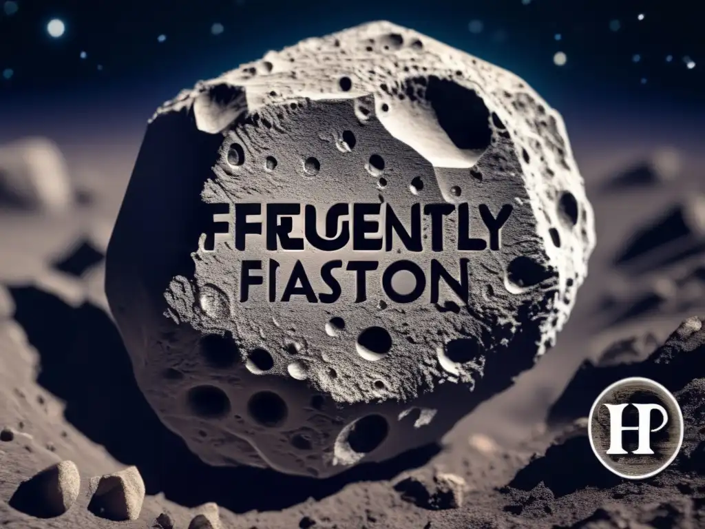 Discover the wonders of the asteroid Dolon: a unique, jagged celestial body with intricate surface texture