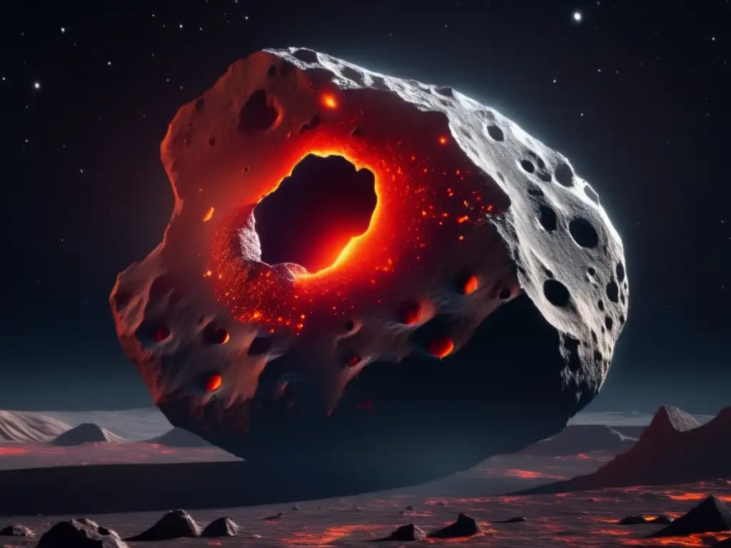 A photorealistic image of asteroid Hector --