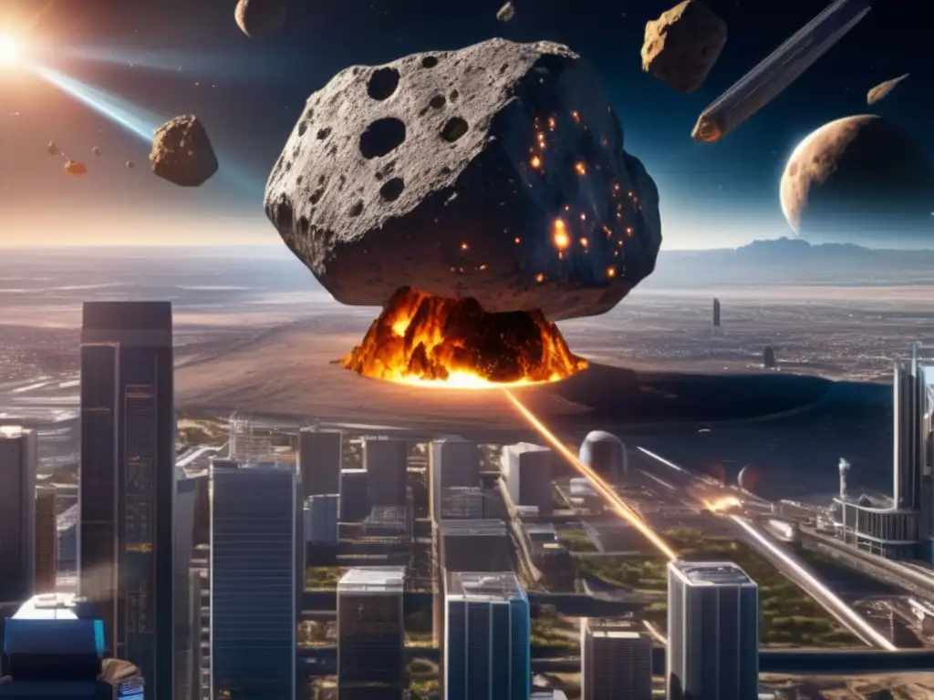 Herein lies a deepspace view of an asteroid, rich with resources and fissures that could be extracted for mining purposes