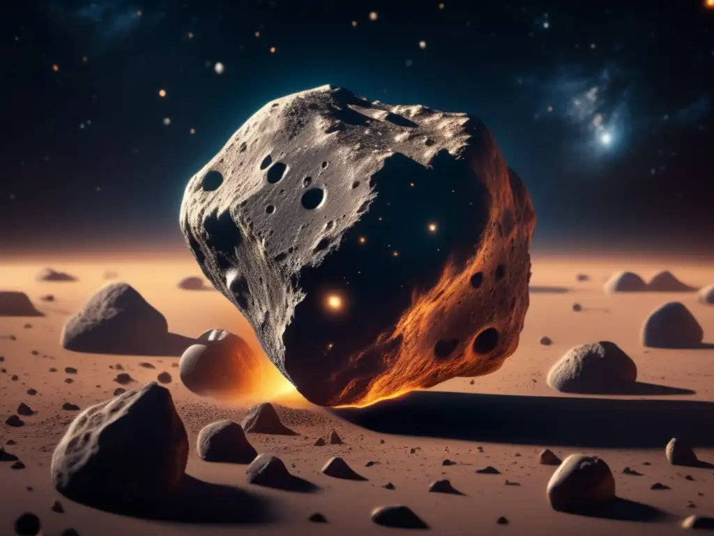 Unseen wonders of the cosmos - a close-up of Fortuna's asteroid
