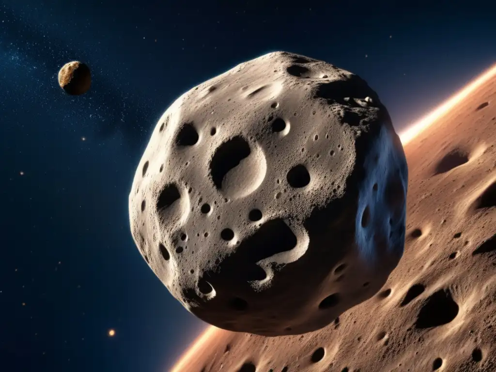 Asteroid Telemachus, an intricate and jagged rock, approaches Earth gifted with unique gray surface- California Institute of Technology