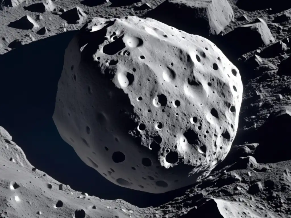 Close-up Reveals Intricate Geology of Asteroid 162173 Ryugu Dash: A high-resolution closeup image of asteroid 162173 Ryugu, taken by NASA's Dawn spacecraft