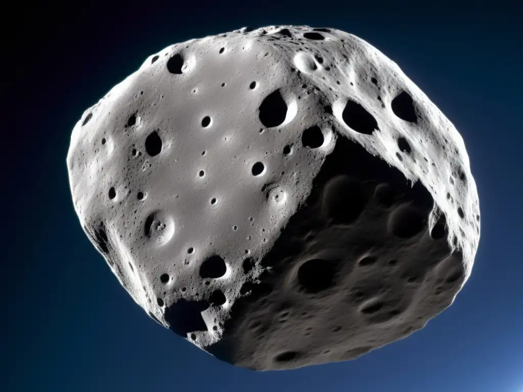 Closeup photograph of 2004 FH, captured during its record approach to Earth