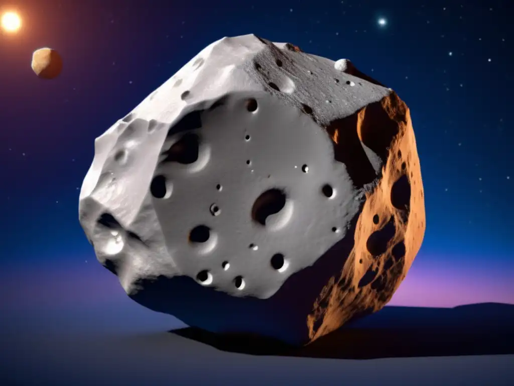 3753 Cruithne: Discovering the Rare Asteroid in Our Solar System A stunning 3D photorealistic model of asteroid 375ne, showcasing its irregular shape and unique movements