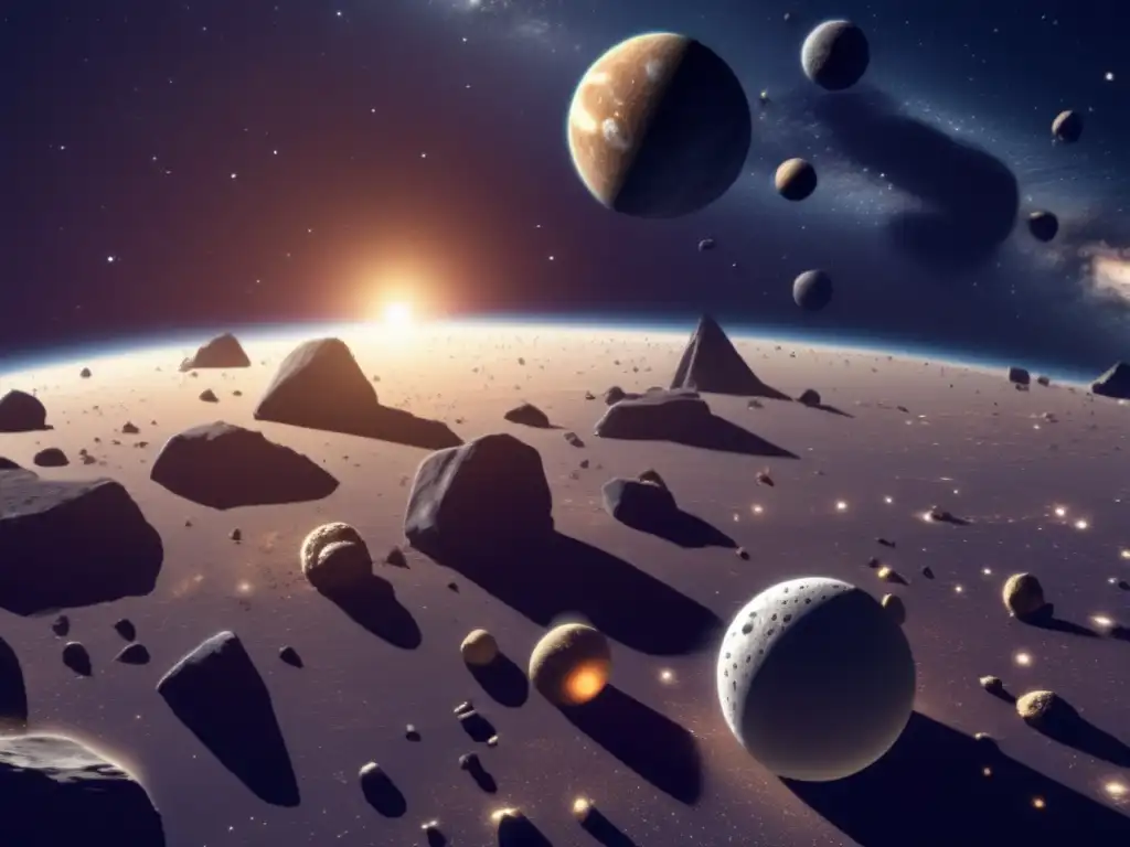 arose in the mysteriously dark and unexplored realm of our solar system, where intricate asteroids Astraea and Hebe reign supreme