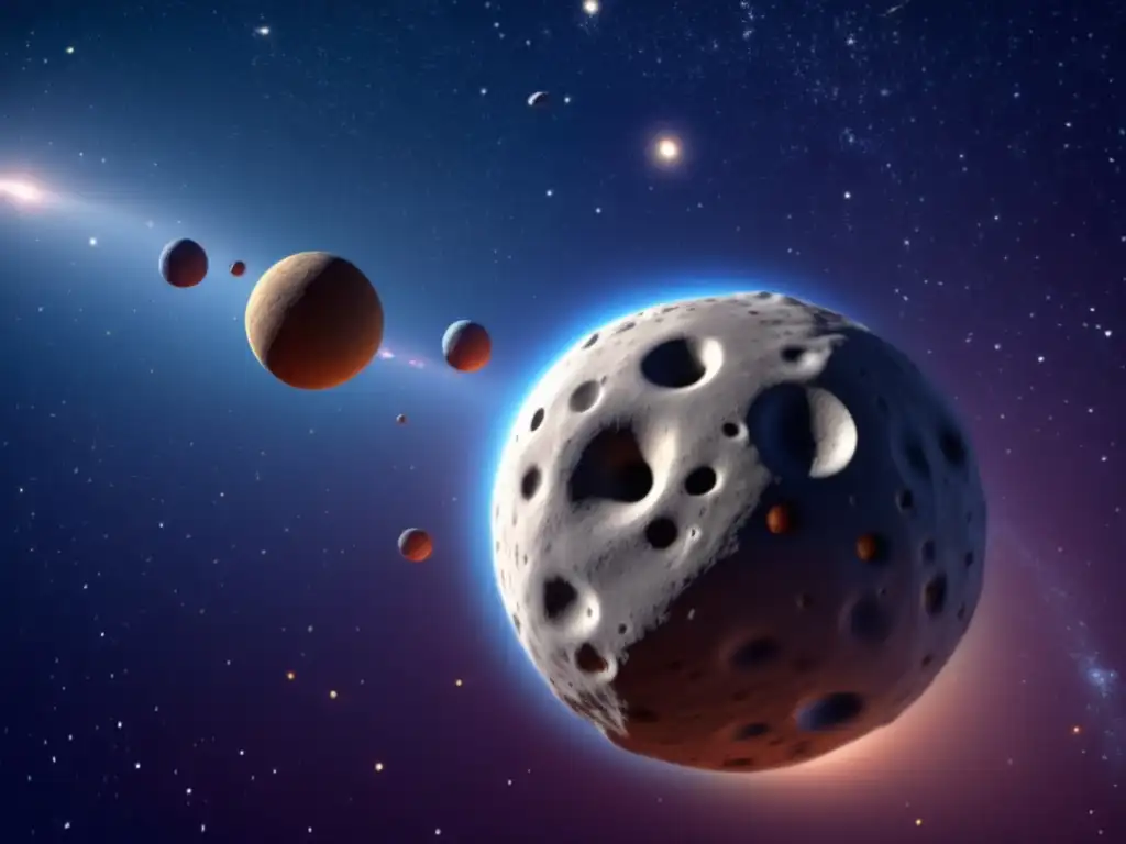 Dash - An awe-inspiring 3D photorealistic model of a binary asteroid system, KW4, orbits in the asteroid belt