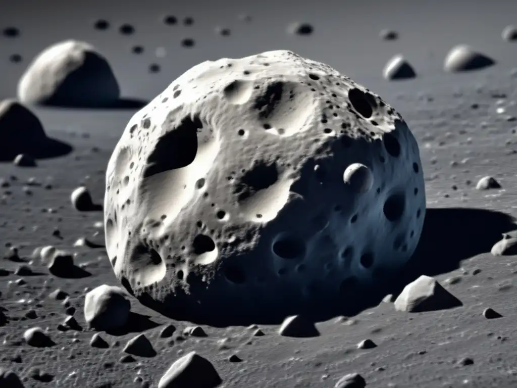 Calliope's Closer Look: An unbelievable closeup of asteroid Calliope in stunning detail, revealing its jagged edges, uneven terrain, and craters