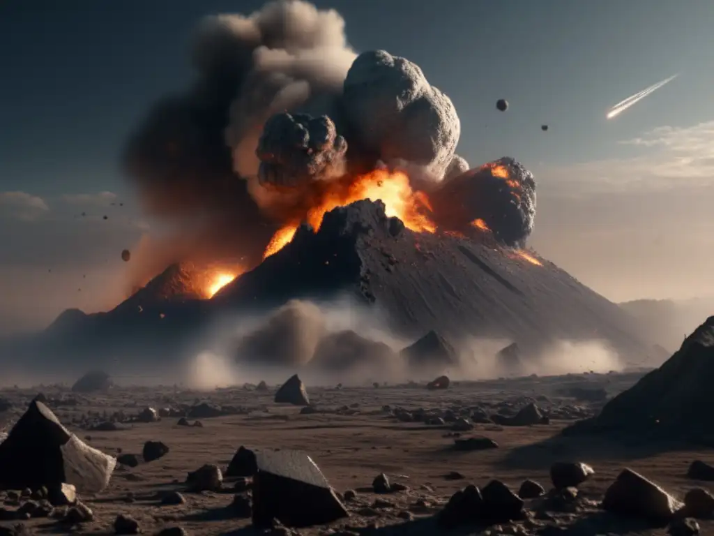 Ejected debris tells tales of asteroid impacts throughout history