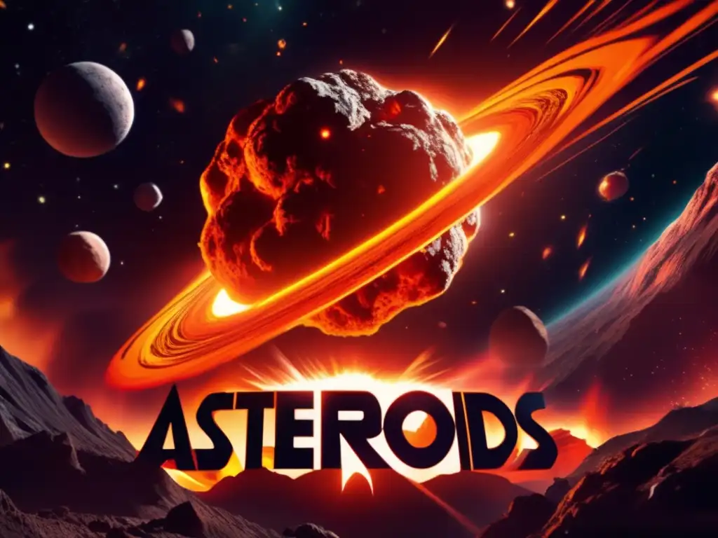 Fire Carrier: Asteroids in Hopi Mythology - Stunning Celestial Explosion Dash: A stunning 8k ultrarealistic, fiery orange asteroid floats in space with intricate design elements, giving the impression of a celestial explosion with an intense light, surrounded by dark, deep space in the background
