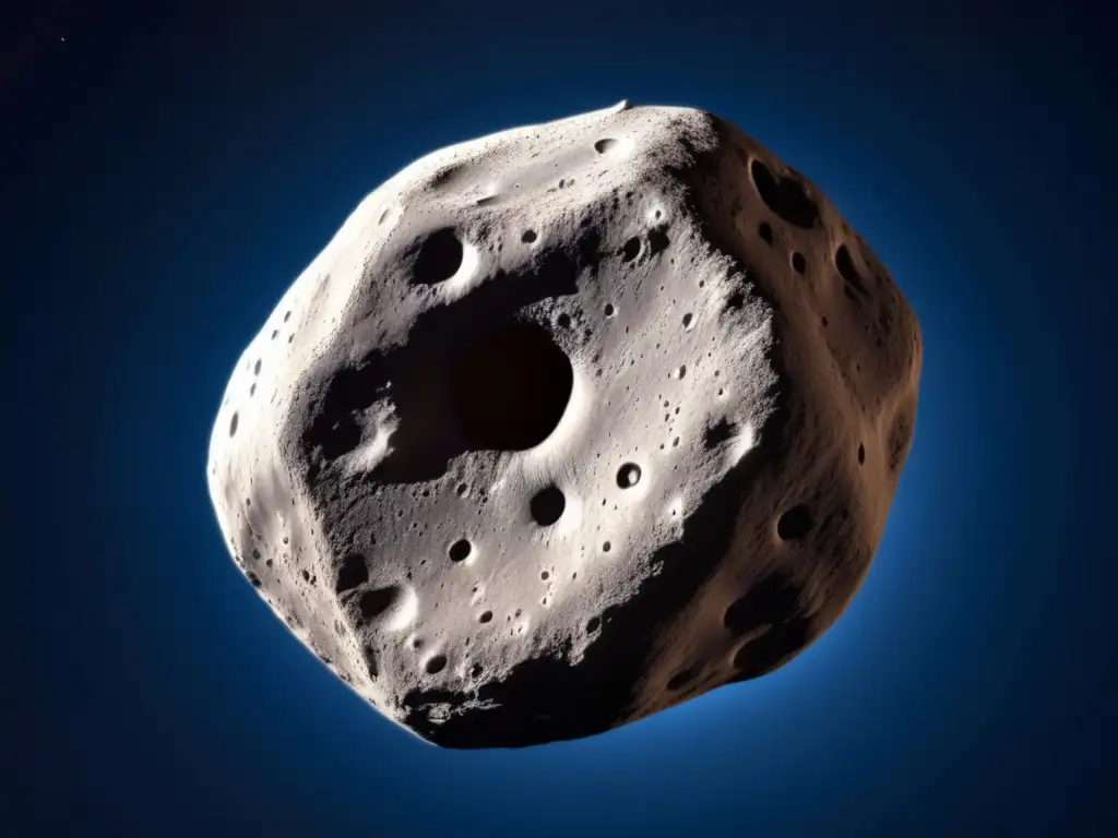 A Crazy Close-Up of Asteroid 1997 XF11: An 8K Ultradetailed Generation for 'The Discovery of Asteroid 1997 XF11: A False Alarm' Awe-inspiring photo of a massive asteroid floating in the endless abyss of space