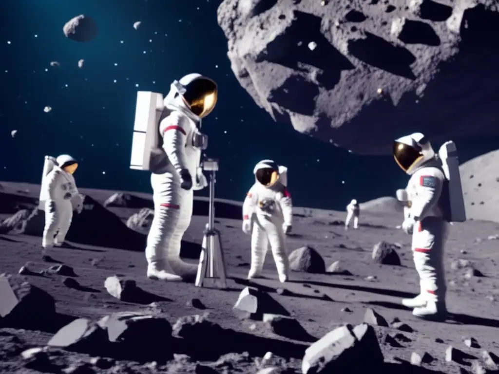 A gripping scene captures the essence of scientific exploration in space