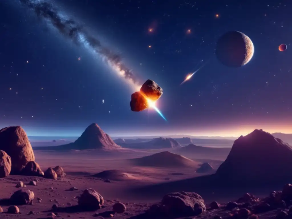 A mesmerizing panoramic view of the vast night sky, captured in stunning detail