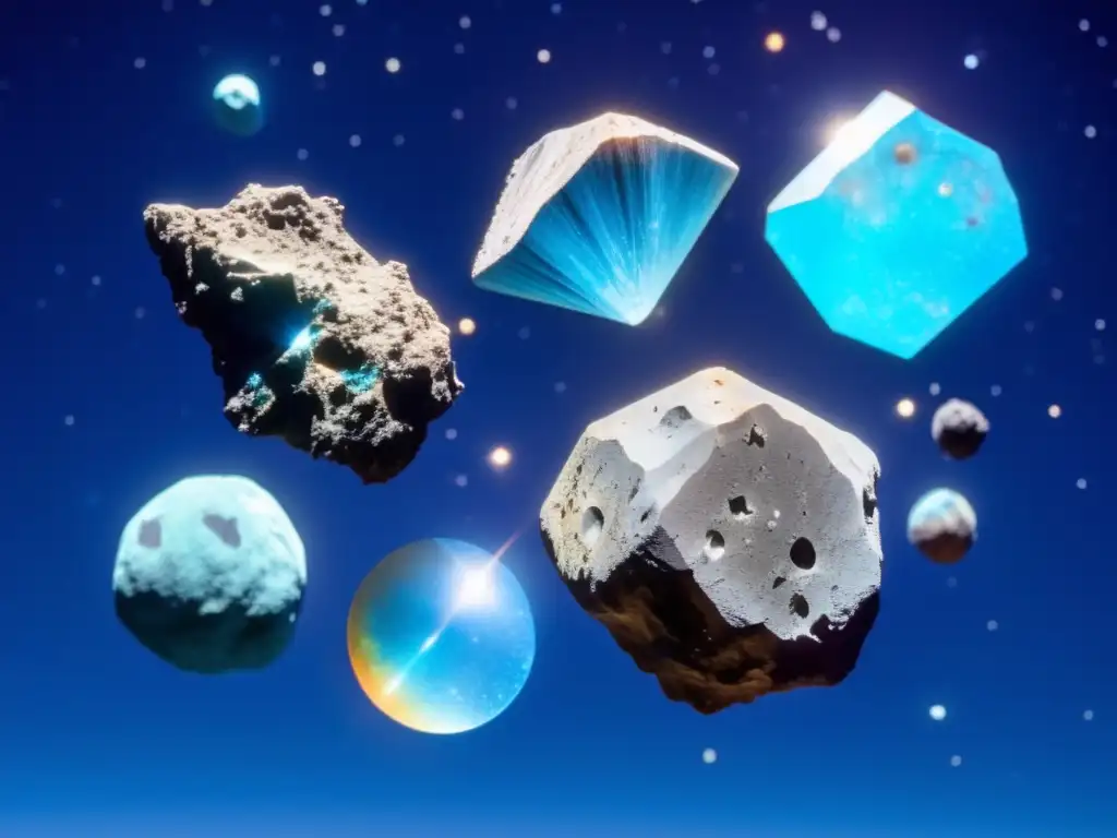 Discover the enchanting beauty of asteroids through a large telescope