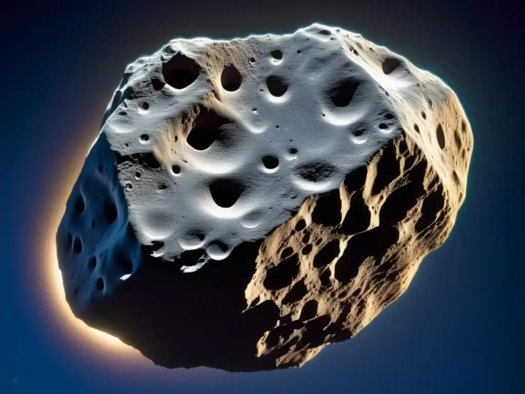 An astounding image captures the intricate 2008 TC3 asteroid as it soars past Earth
