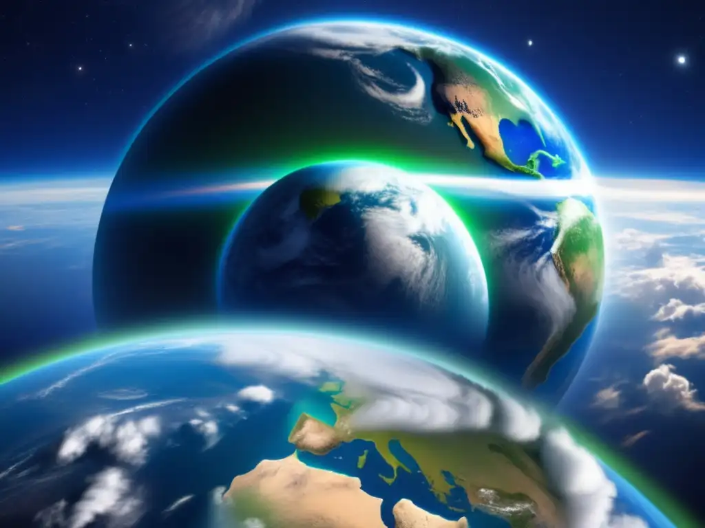 Ganymed: A Photorealistic Depiction of Earth's Asteroid Threat A photorealistic depiction of Ganymed, the largest asteroid crossing Earth's orbit, posing a threat to our planet's existence