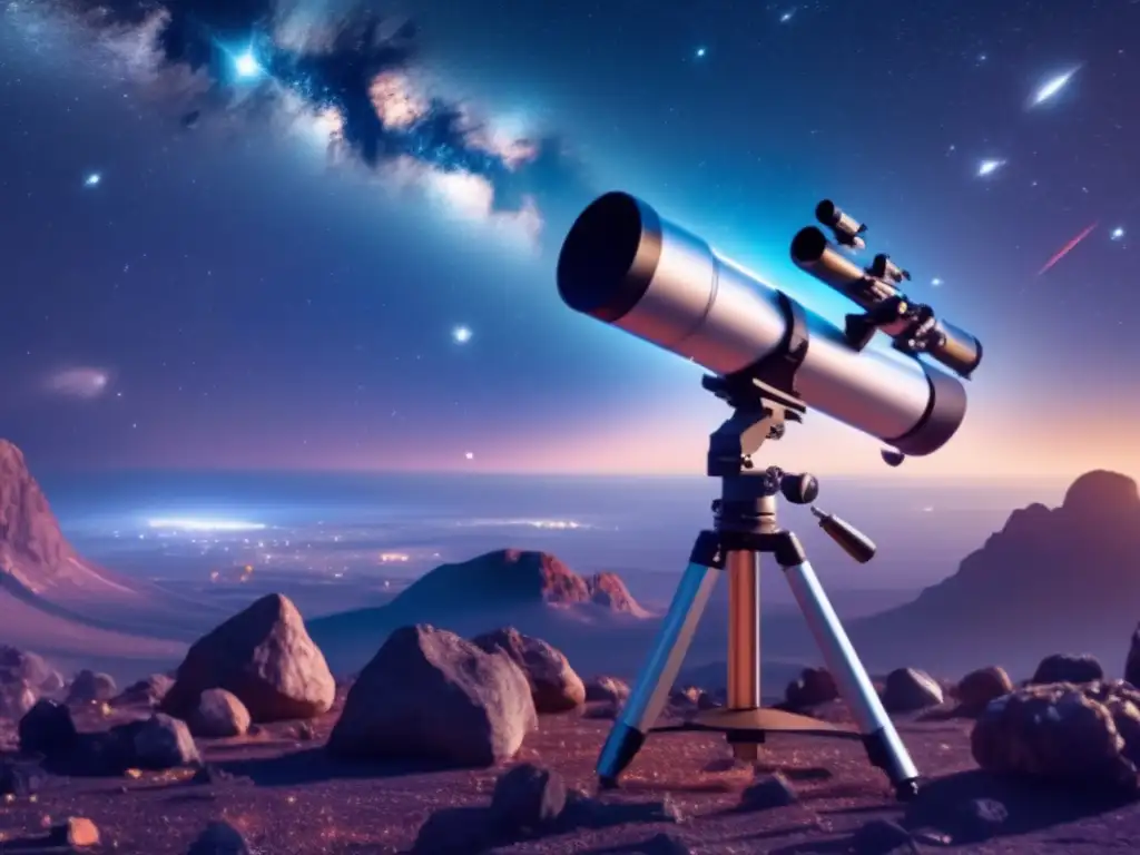 Asteroid Expedition: Star Atlas Telescope in Action Take a closer look at the night sky through the powerful telescope and witness the awe-inspiring sight of asteroids and nebulae in stunning detail