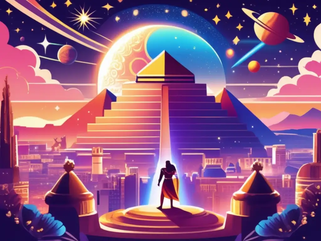 Celestial Crown: A Space Opera of Mythological Cosmos A cosmic symphony of wonder, revealed through the celestial dance of myth and astronomy