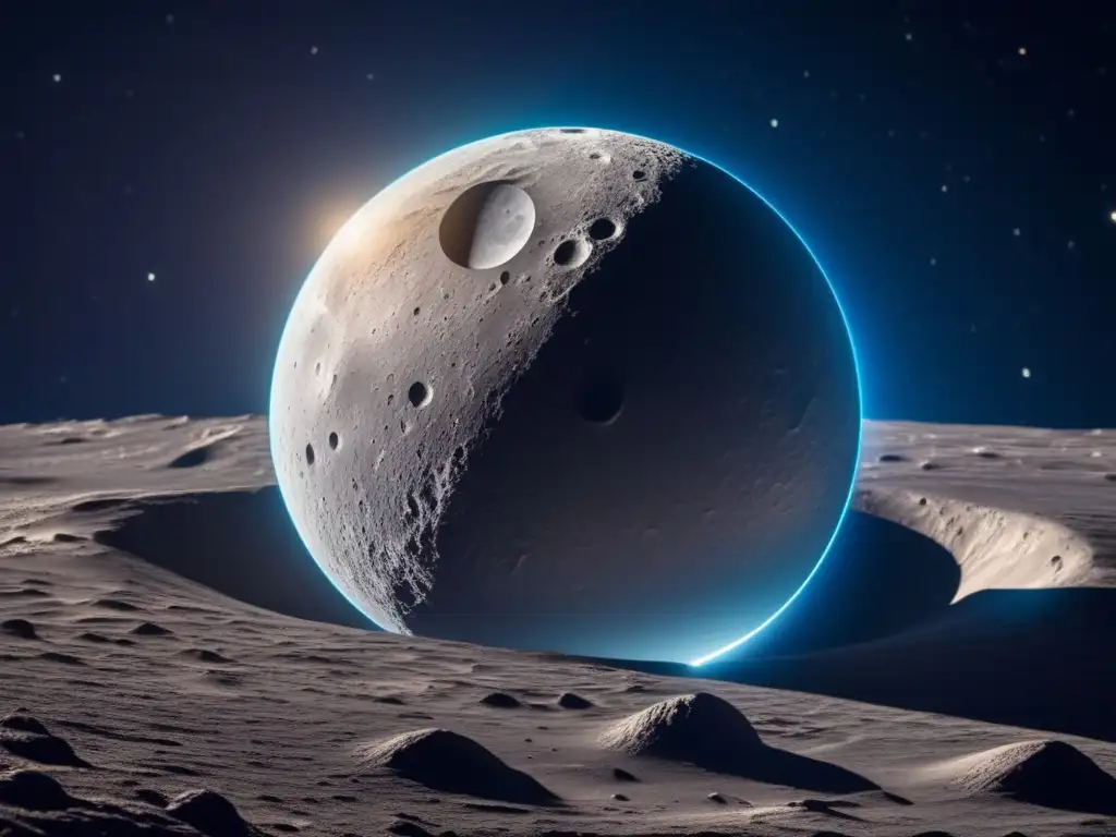 Discover the mesmerizing beauty of Cruithne, Earth's second moon, in this close-up photograph