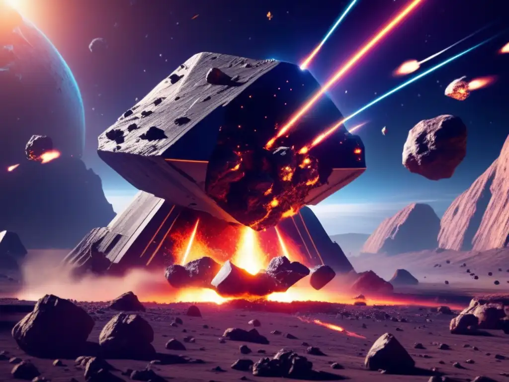 Dash: 'Blasting through the night sky, an array of advanced systems defend against an imminent asteroid impact