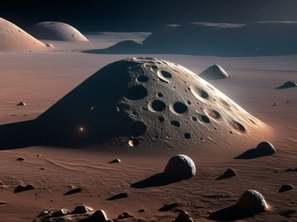 Hector asteroid, an iridescent gem in the planetary sky -