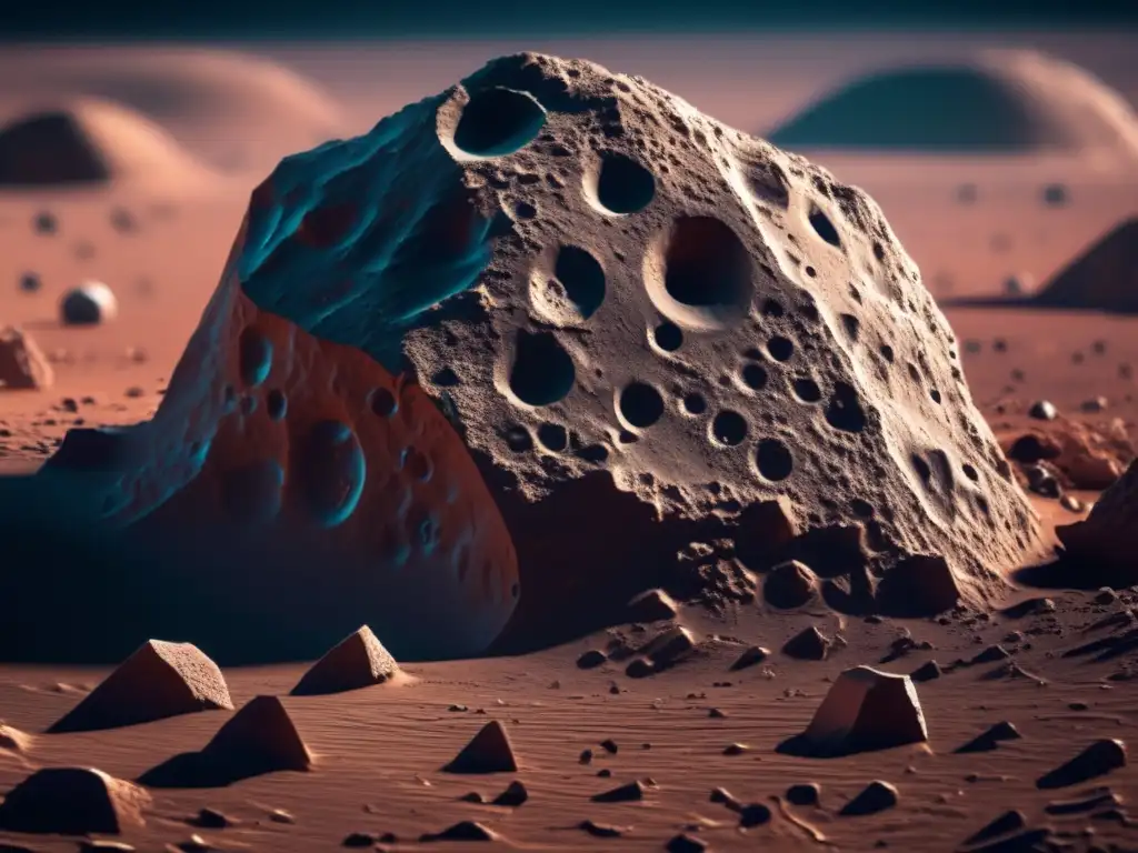 The asteroid Hector, with its intricate surface cacti-textured surface, stands majestically as a celestial pearl