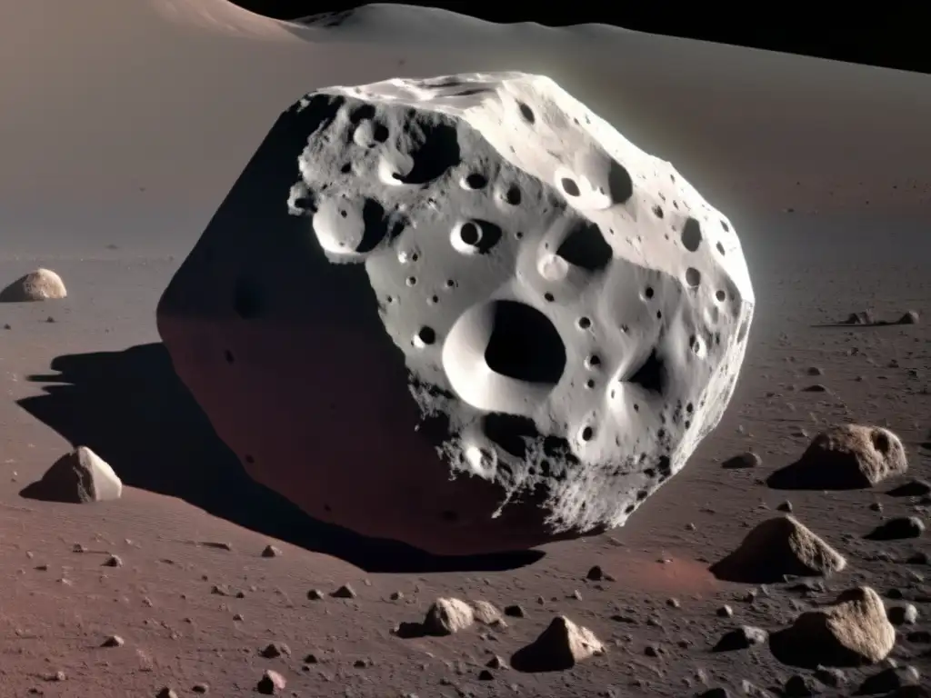This stunning closeup image captures the rugged beauty of asteroid 101955 Bennu