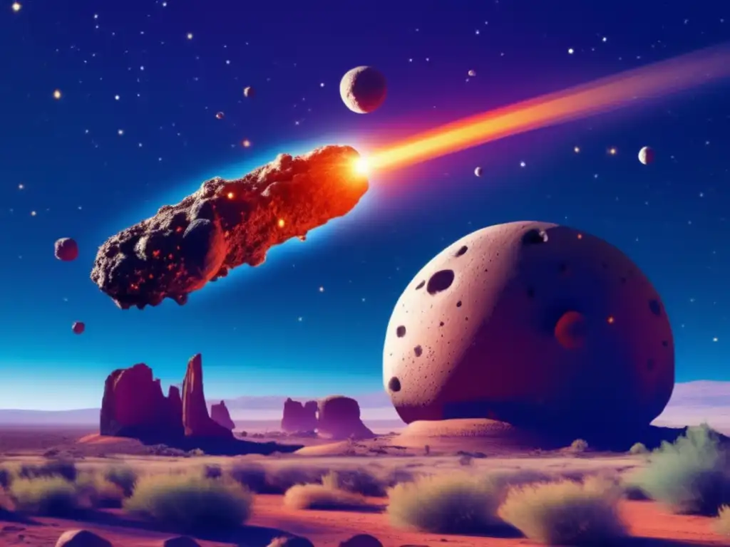 Hopi Asteroid Mythology: A Vibrant Domelike Structure in the Atmosphere An atmospheric perspective of an asteroid, Hopi myths personified as a vibrant dome