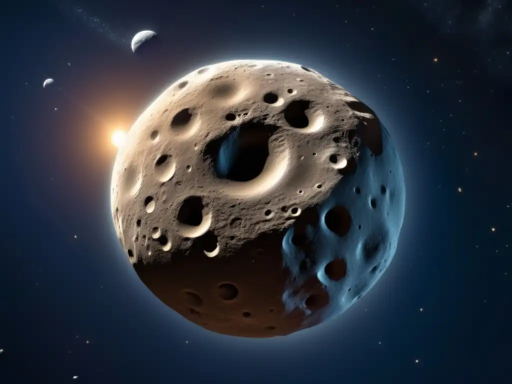 Marvel at Hygiea, the fourth largest asteroid in our solar system, as seen from above with incredible detail