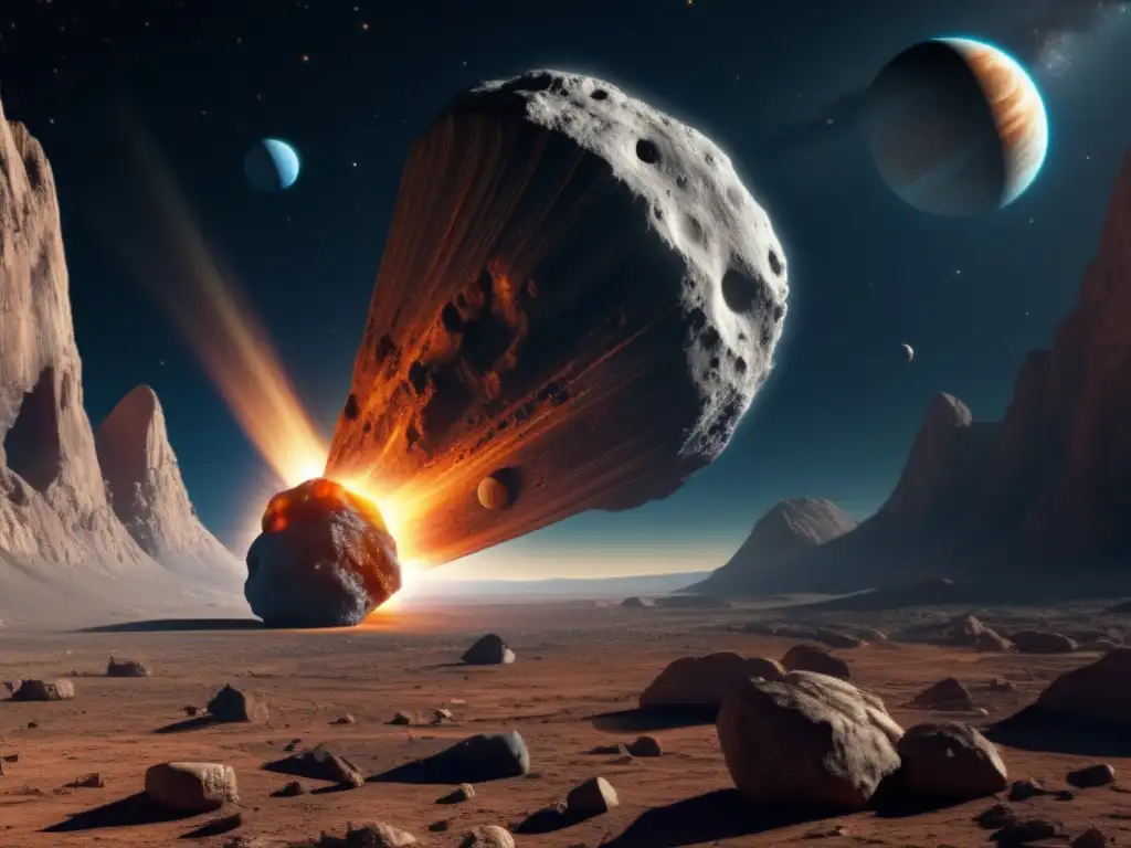 Asteroid 1566 Icarus, a vivid hub during Earth's wild and untamed journey through space
