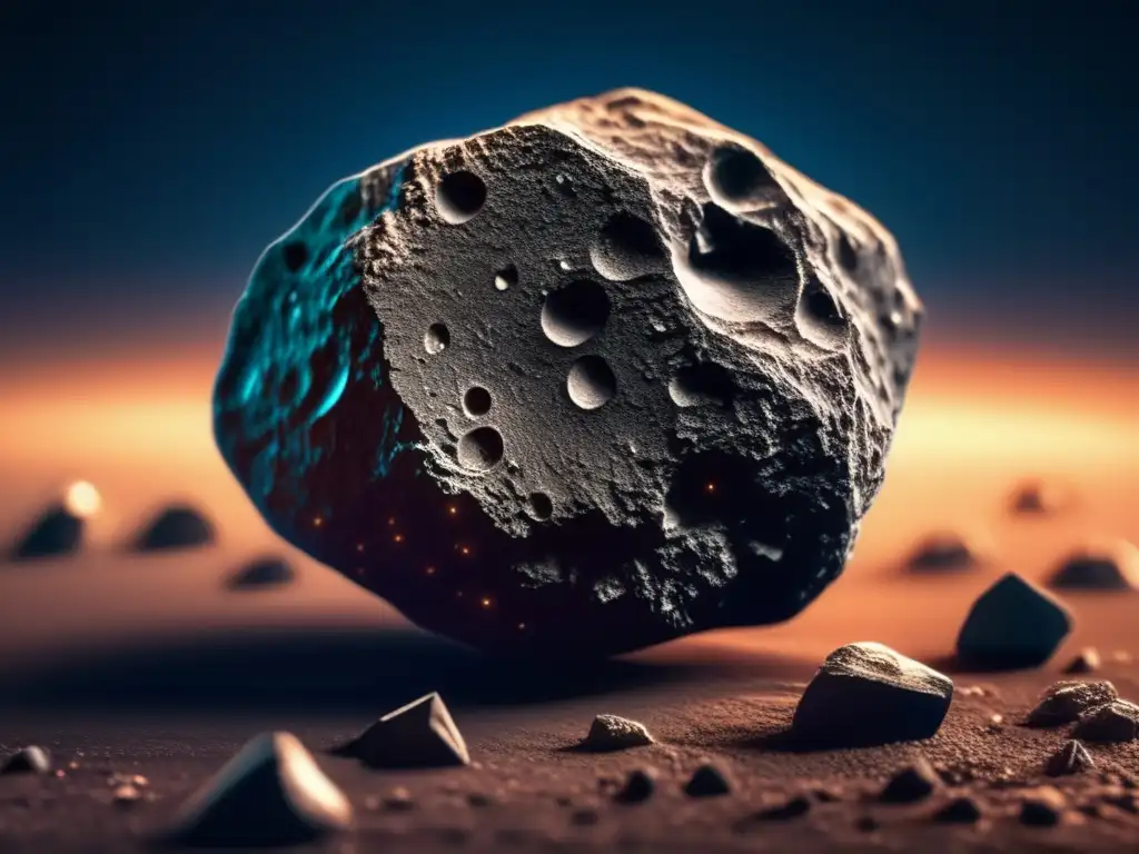 Unveiling the Magnificent Midnight Skies: A 2008 KV42 Asteroid Closeup Majestic asteroid KV42, a cosmic marvel captured from afar, showcases intricate details in stunning lighting effects