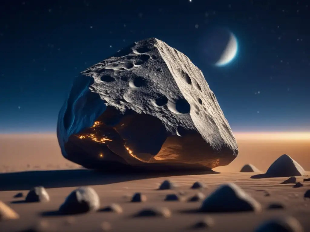 Discover the closest celestial object to Earth with our detailed view of Laetitia asteroid