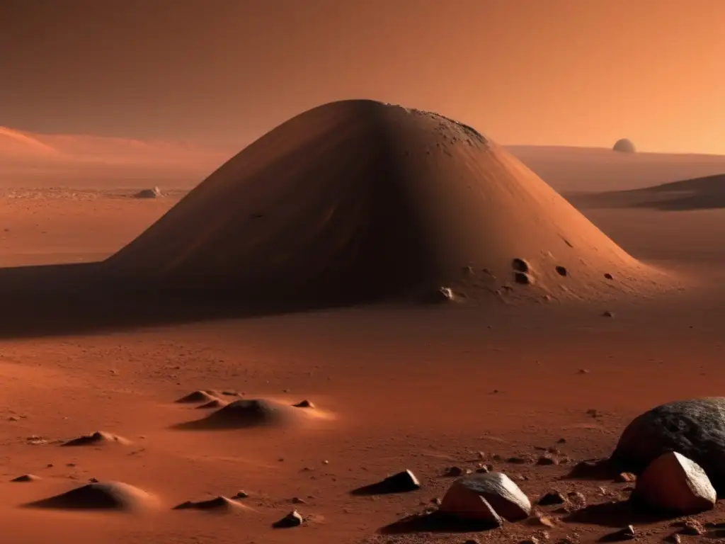 A Photorealistic View of Mars' Surface: The 433 Eros Asteroid Impact