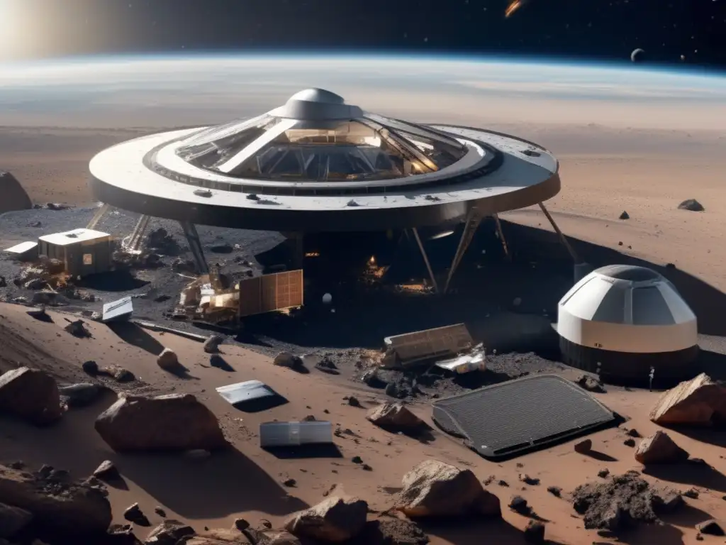 NASA's Deep Space Exploration: A Photorealistic Dangerous Moment Photorealistic image of NASA's Deep Space Exploration headquarters, showcasing danger and uncertainty surrounding space exploration