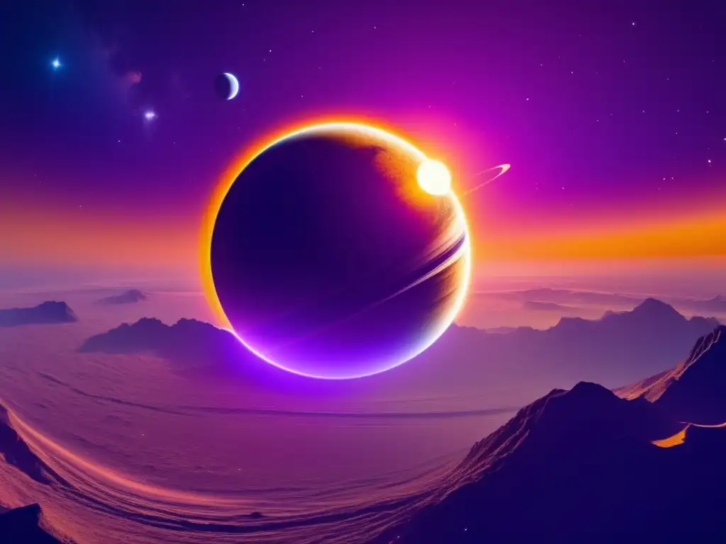 Dash: Explore the// Planet Hecuba's// Majestic Lands-- Yellow Sun, Blue Clouds, Valleys, Mountains, Oceans