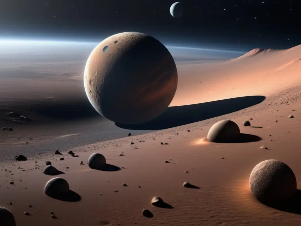 Quaoar: A Stunning Red Dwarf Planet Surrounded by Icy Turmoil in the Kuiper Belt