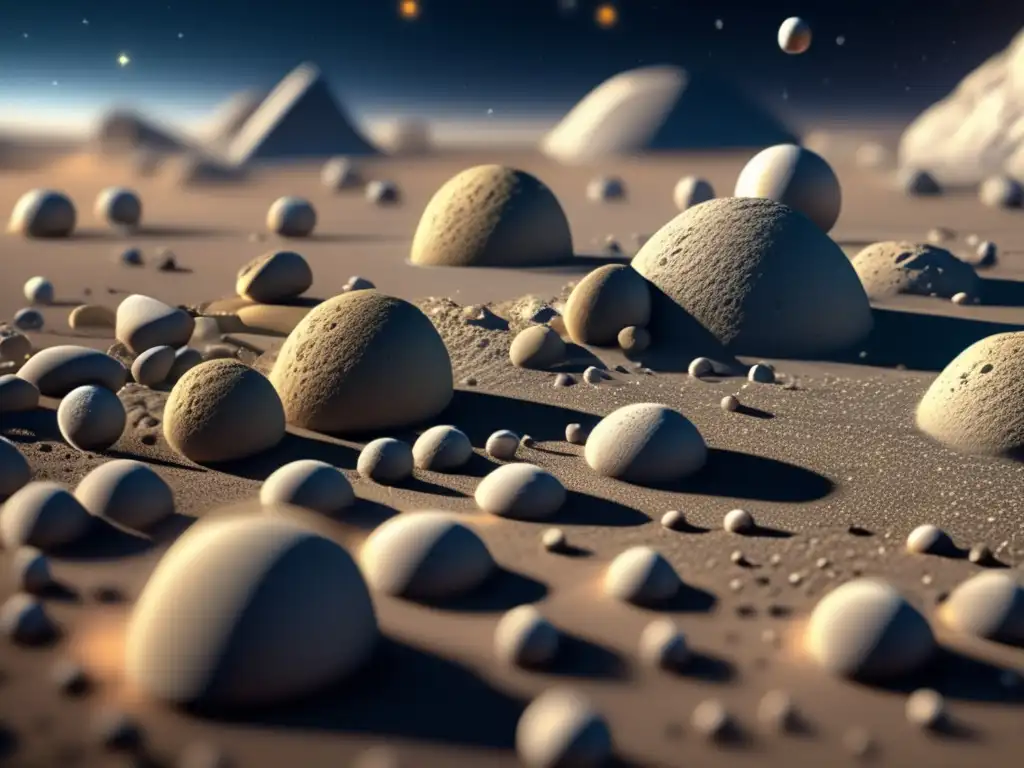 Organic Molecules on Asteroid Surface: An Ultradetailed 8k Composition - NASA discovered signs of life on asteroid Vesta through closeup imaging of organic molecules such as amino acids and nucleic acids