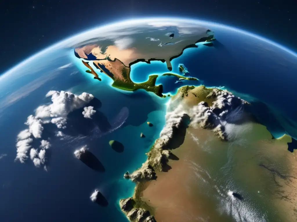 Behold the mesmerizing beauty of Earth, captured by a NASA satellite in stunning detail
