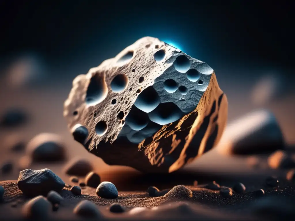 A stunning closeup of a tiny asteroid! Its intricate rock formations and details are clearly visible against the black void of space, while the white border frames it perfectly