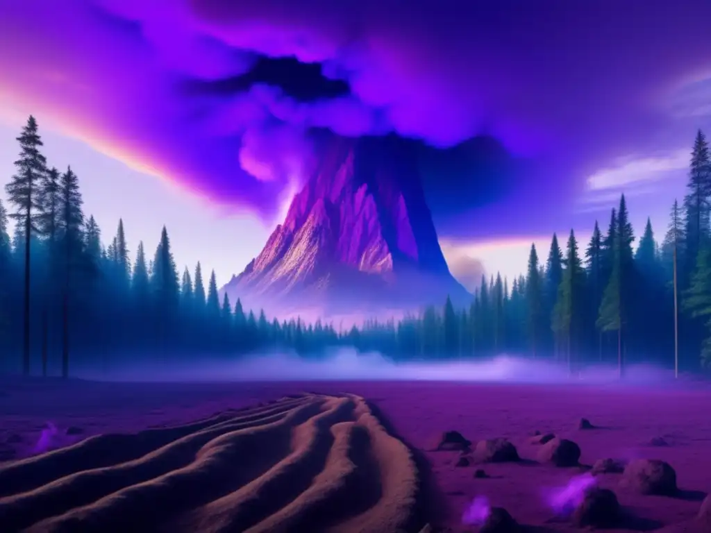 Dash: A photorealistic image of the Siberian taiga forest floor, with massive trees reaching towards the sky, clutching onto the dirt at the roots