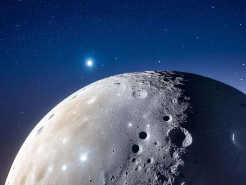A stunning, highly detailed photograph of a telescope pointed towards the starry sky, with Ceres and Vesta clearly visible in the foreground