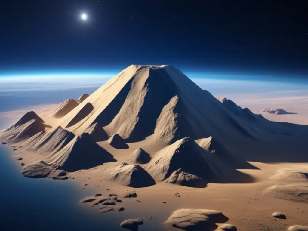 Photorealistic 3D Model of Toutatis Scheduled for Launch in 2022 A stunning 8k photorealistic image of Toutatis, the asteroid crossing Earth's path on January 1st, 2022